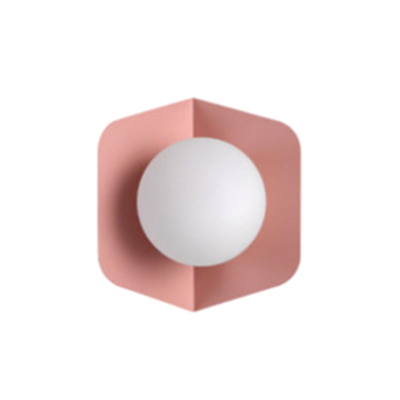 Macaroon - Modern Metall Vägglampa för Inomhus, Nordisk Stil LED-belysning