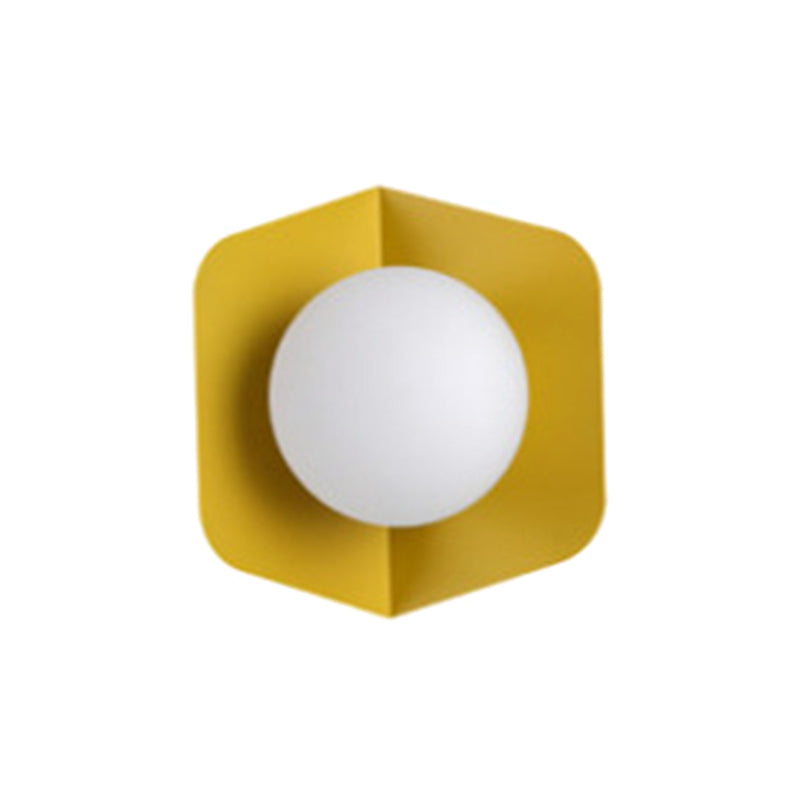 Macaroon - Modern Metall Vägglampa för Inomhus, Nordisk Stil LED-belysning