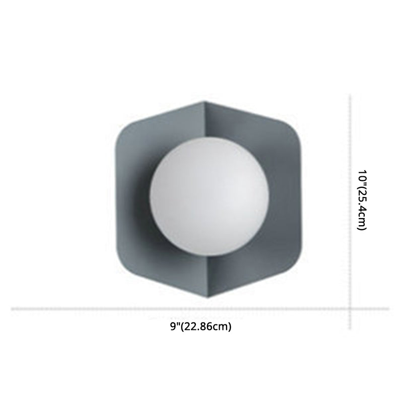 Macaroon - Modern Metall Vägglampa för Inomhus, Nordisk Stil LED-belysning