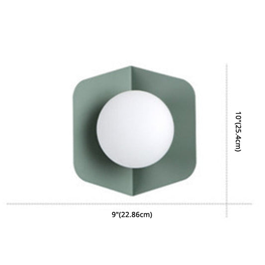 Macaroon - Modern Metall Vägglampa för Inomhus, Nordisk Stil LED-belysning