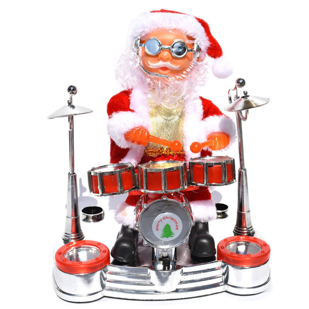 Klibbande jultomte barnleksak