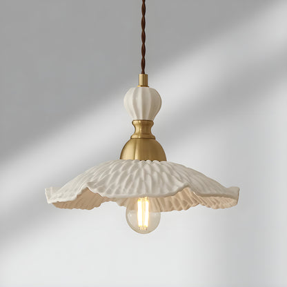 FleurBrass Light - Modern Japansk Transparent Hänglampa