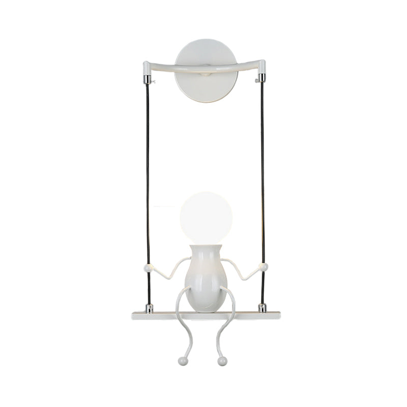 SwingDesign - Modern vägglampa med svängande figur