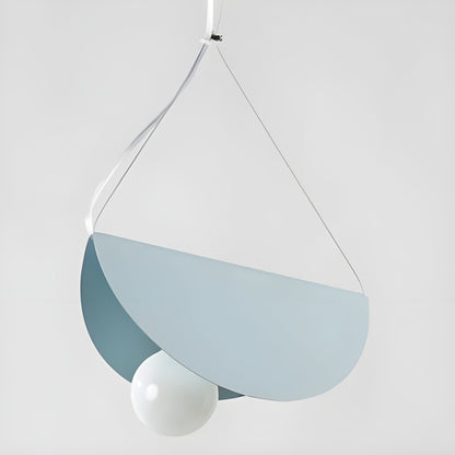 SparkLite Ljus - Fållad Metall Hängande Taklampa