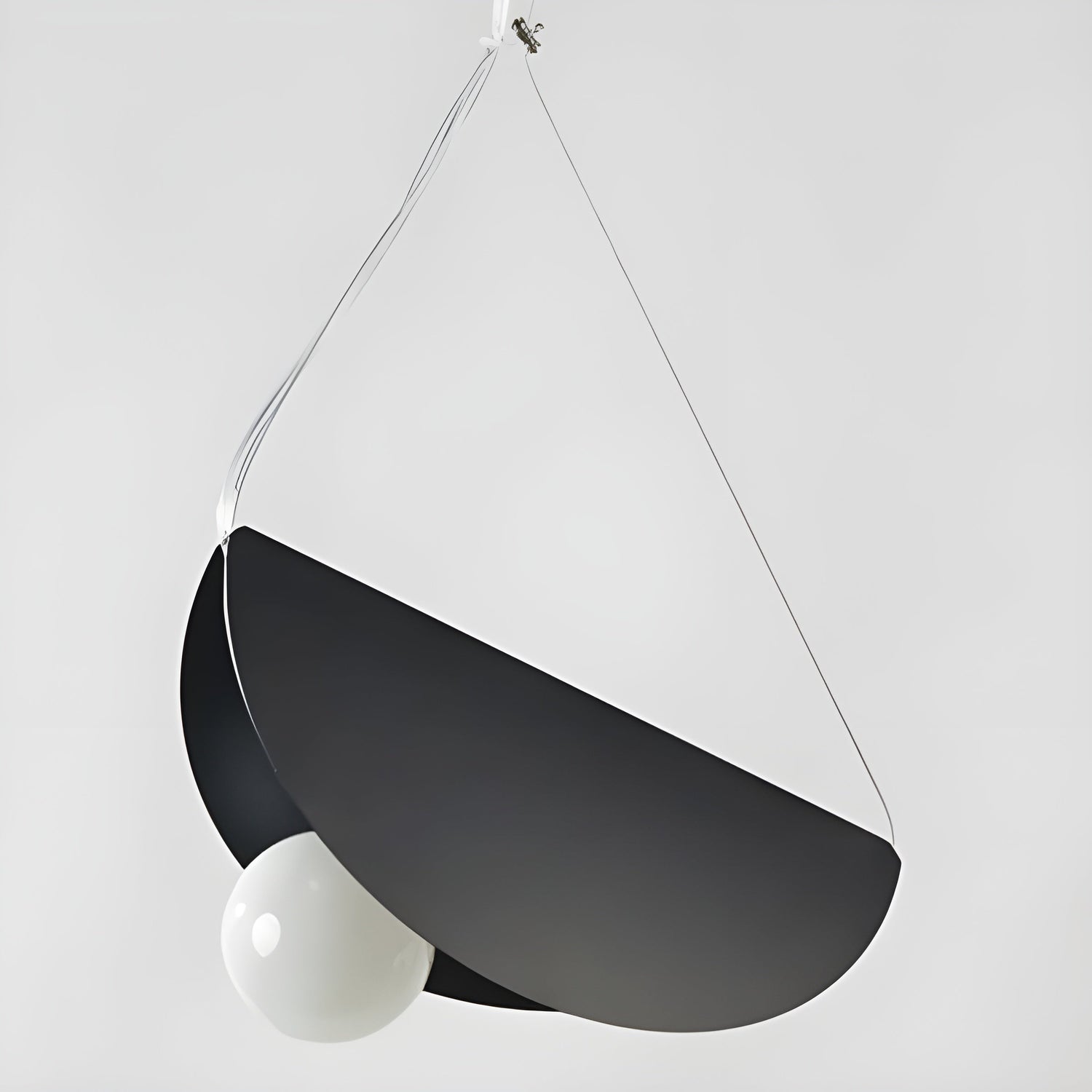 SparkLite Ljus - Fållad Metall Hängande Taklampa