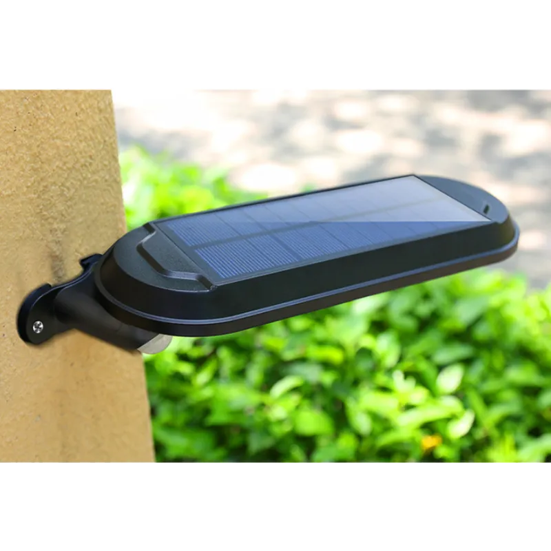 Solar vägglampa med rörelsesensor – LED utomhusbelysning för trädgård &amp; terrass