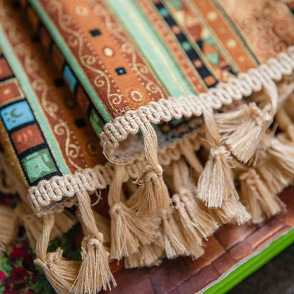 Färggranna Pärlfrans Gardin Ljusfilter Draperier