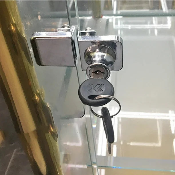 Royaleva Enkel Glas Lås Möbelfäste Säkerhetslås