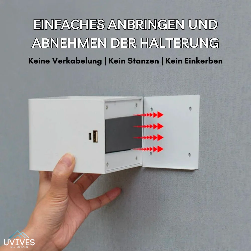 Carvallo - Den trådlösa och lyxiga vägglampan!