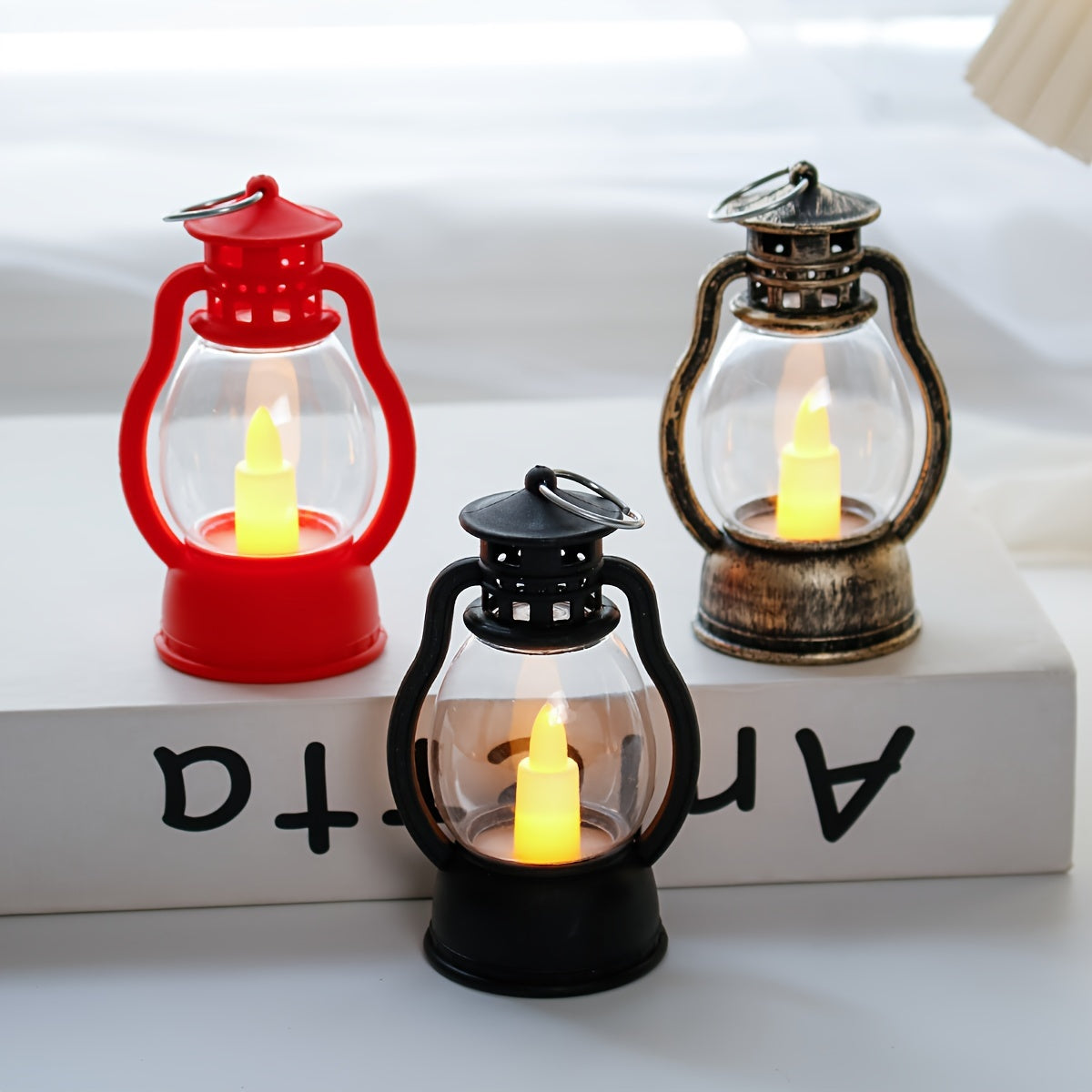 VintageGlow - Charmig LED Jullykta på Batterier