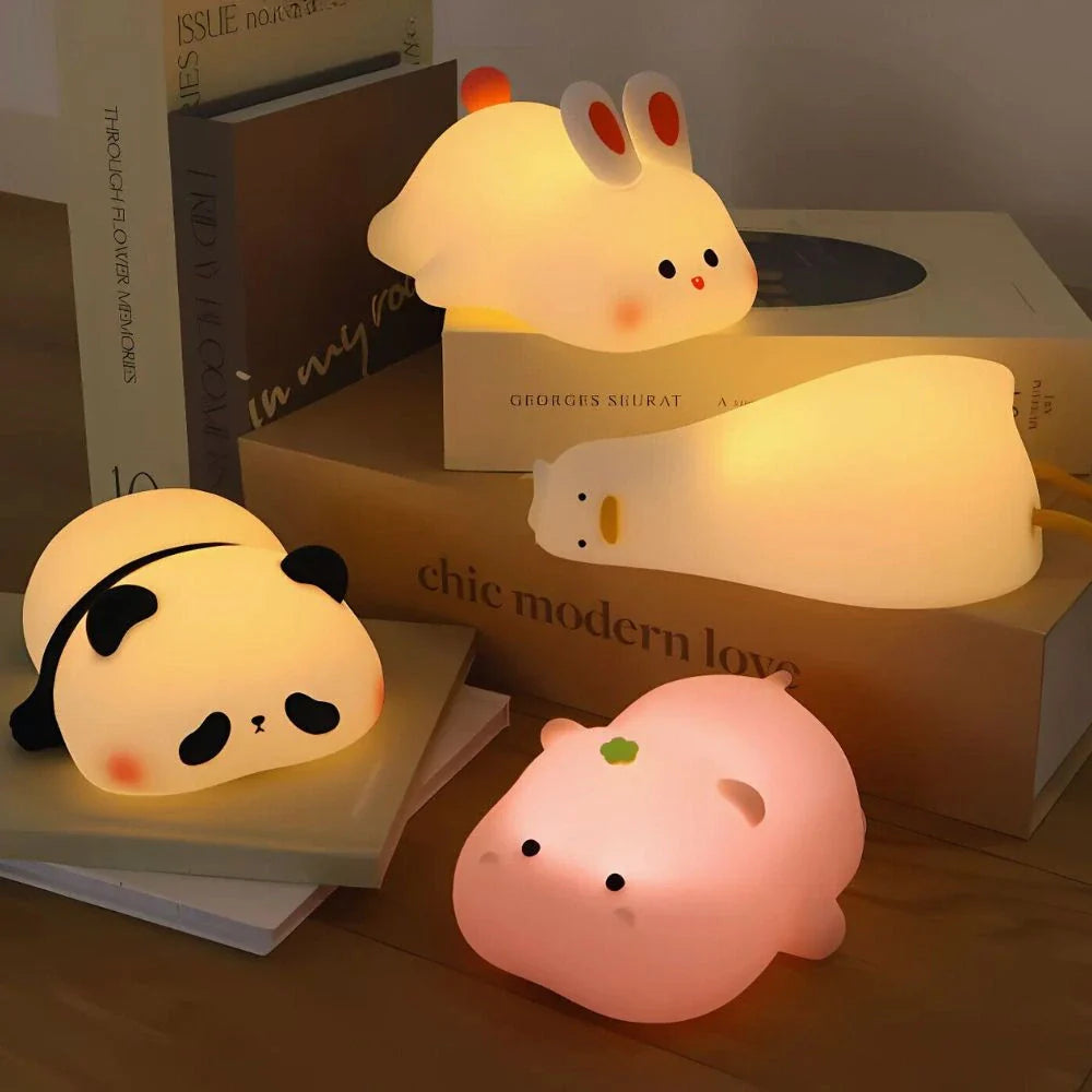 SquishyGlow – Bedårande lampa som aktiveras genom att klämma