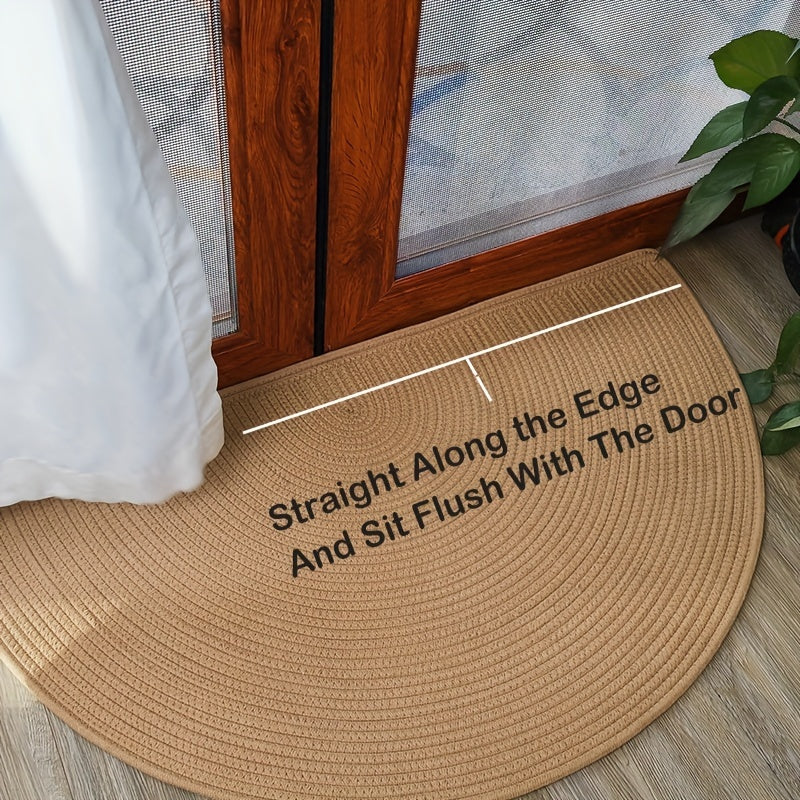 Boho handvävd badmatta – Perfekt för ditt badrum eller entré