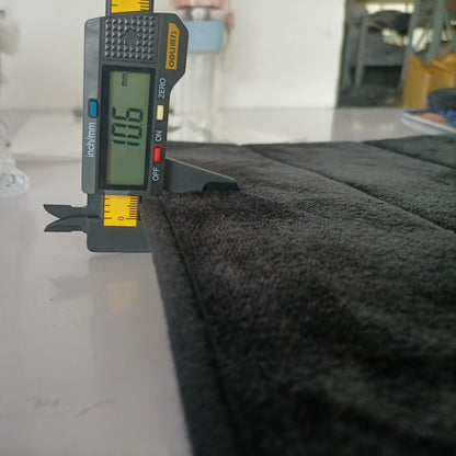 Bekväm, halkskyddad badmatta