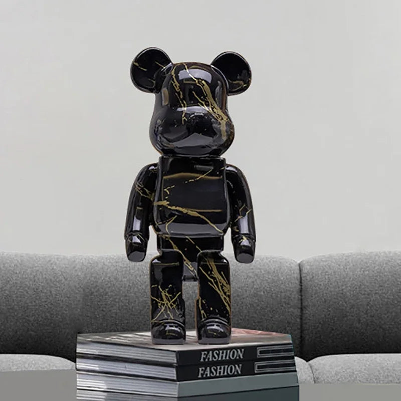 Graffiti Bear Figur Figur 10 Tum Abstrakt Djur Heminredning Förvaringsburk