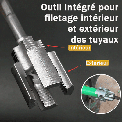 Carvallo Duo – Präzise Gewinde inuti & utanför med bara 1 verktyg (2-pack)