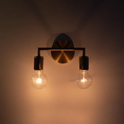 Dubbel Dazzle Vägglampa