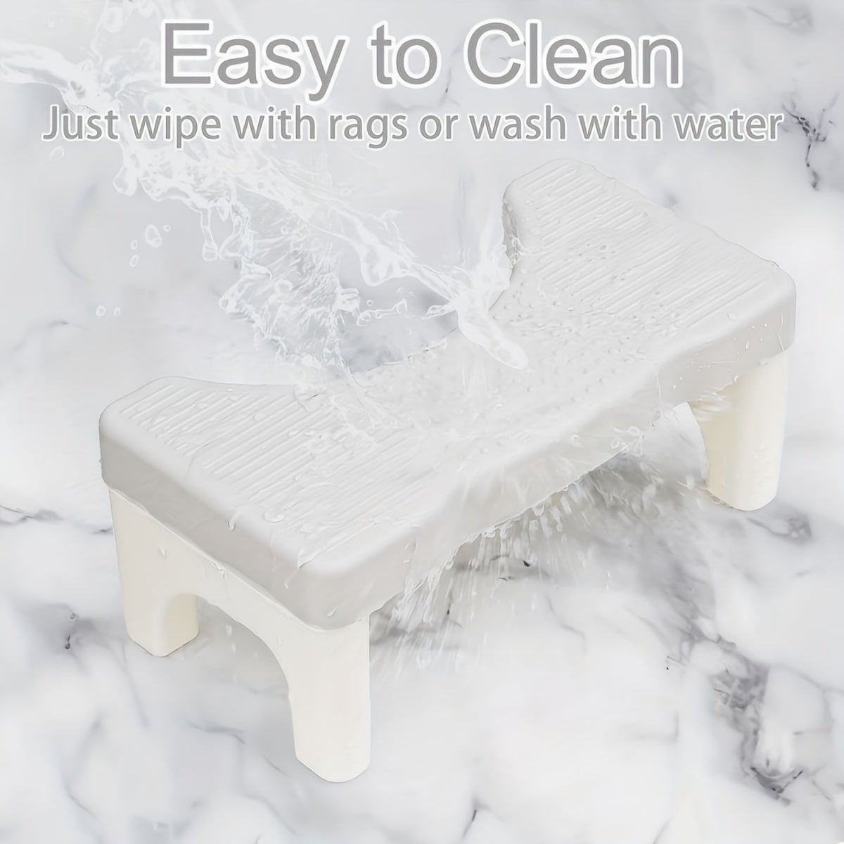 Praktisk Toalett Stapelbar Pall - För Förbättrad Sittställning