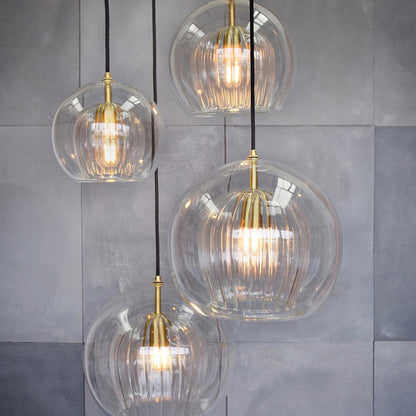 Luminara Nordisk Taklampor Kit, Klar Glas Trapplampor