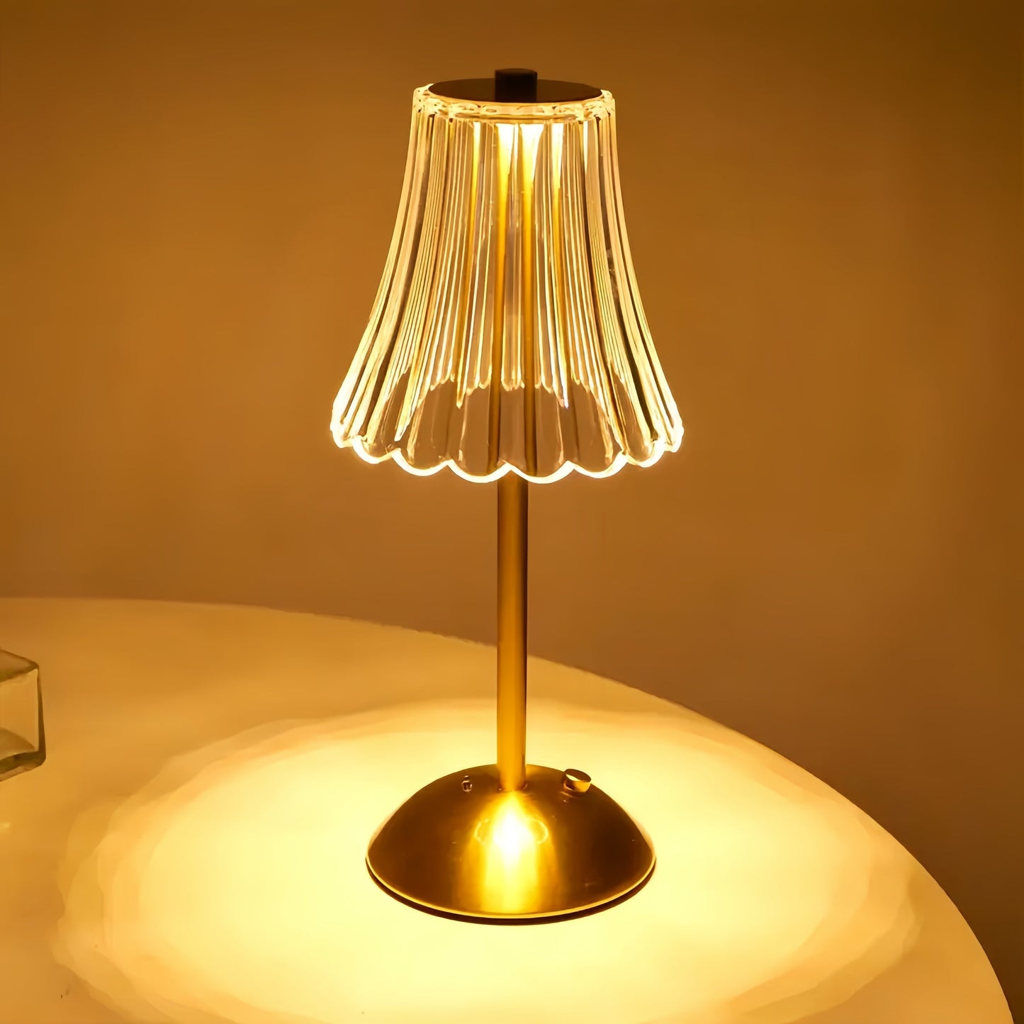 LumiGlow - Uppladdningsbar USB-LED Bordslampa med Touchkontroll