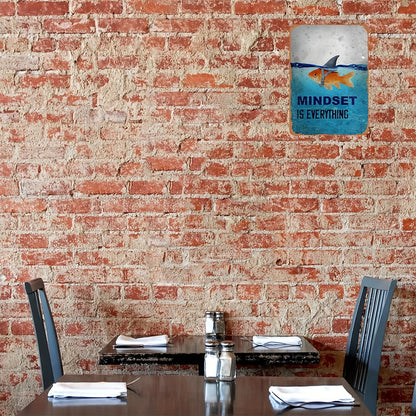 Motivational Metal Sign – För Inspiration i Varje Rum