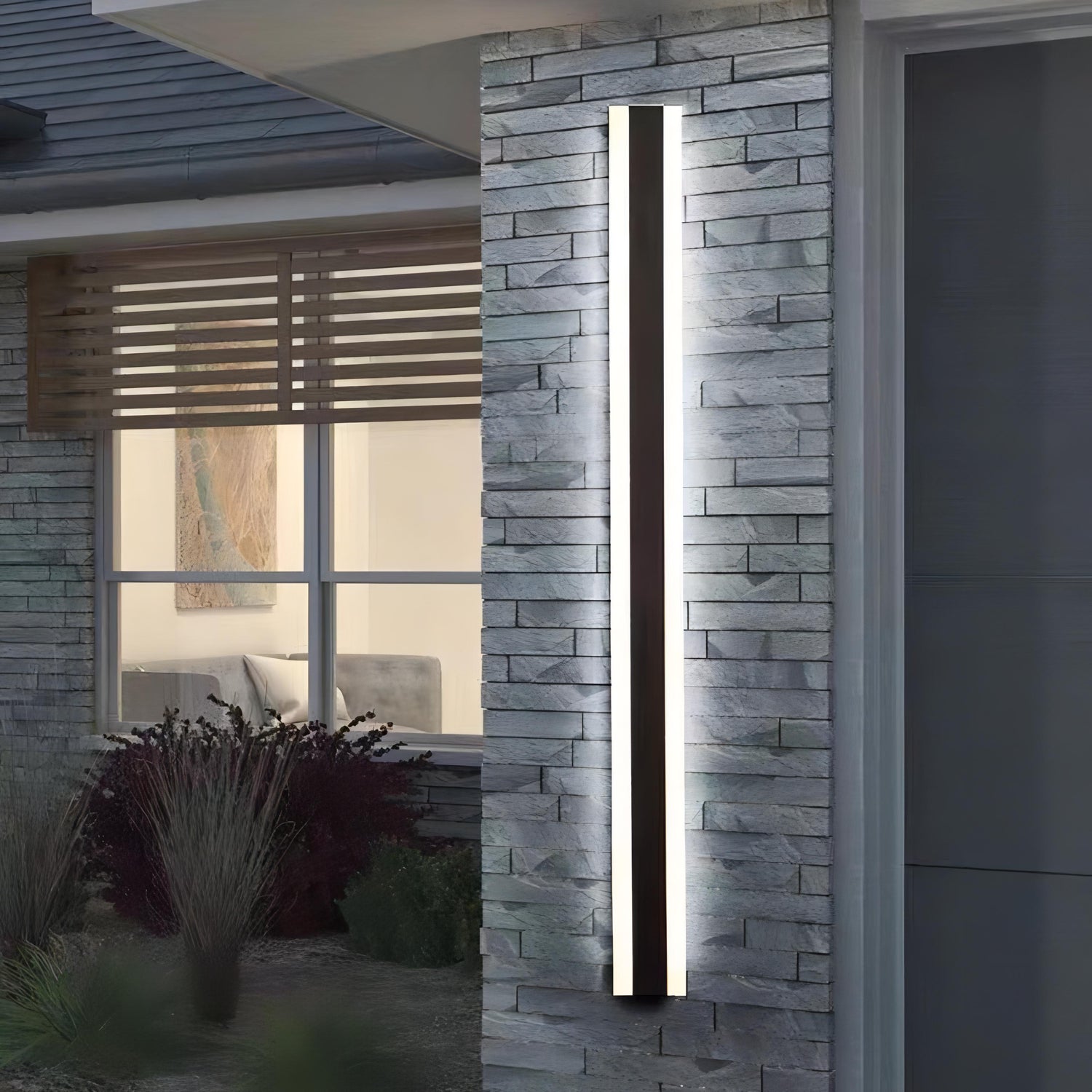 Eka - Utomhus rektangulär lång ljusramp vattentät IP65