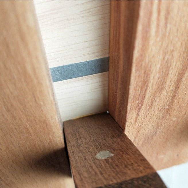 Norven Fold | Fällbar väggkrok i bok- och valnötsträ