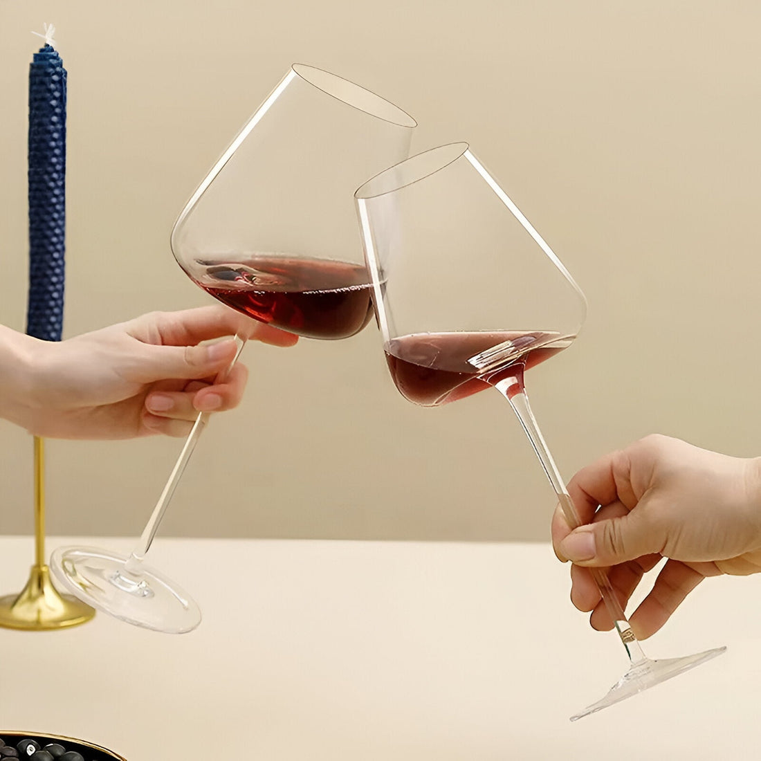 Kristallvinsglas i 2-pack, 4-pack eller 6-pack – Handgjorda &amp; Eleganta