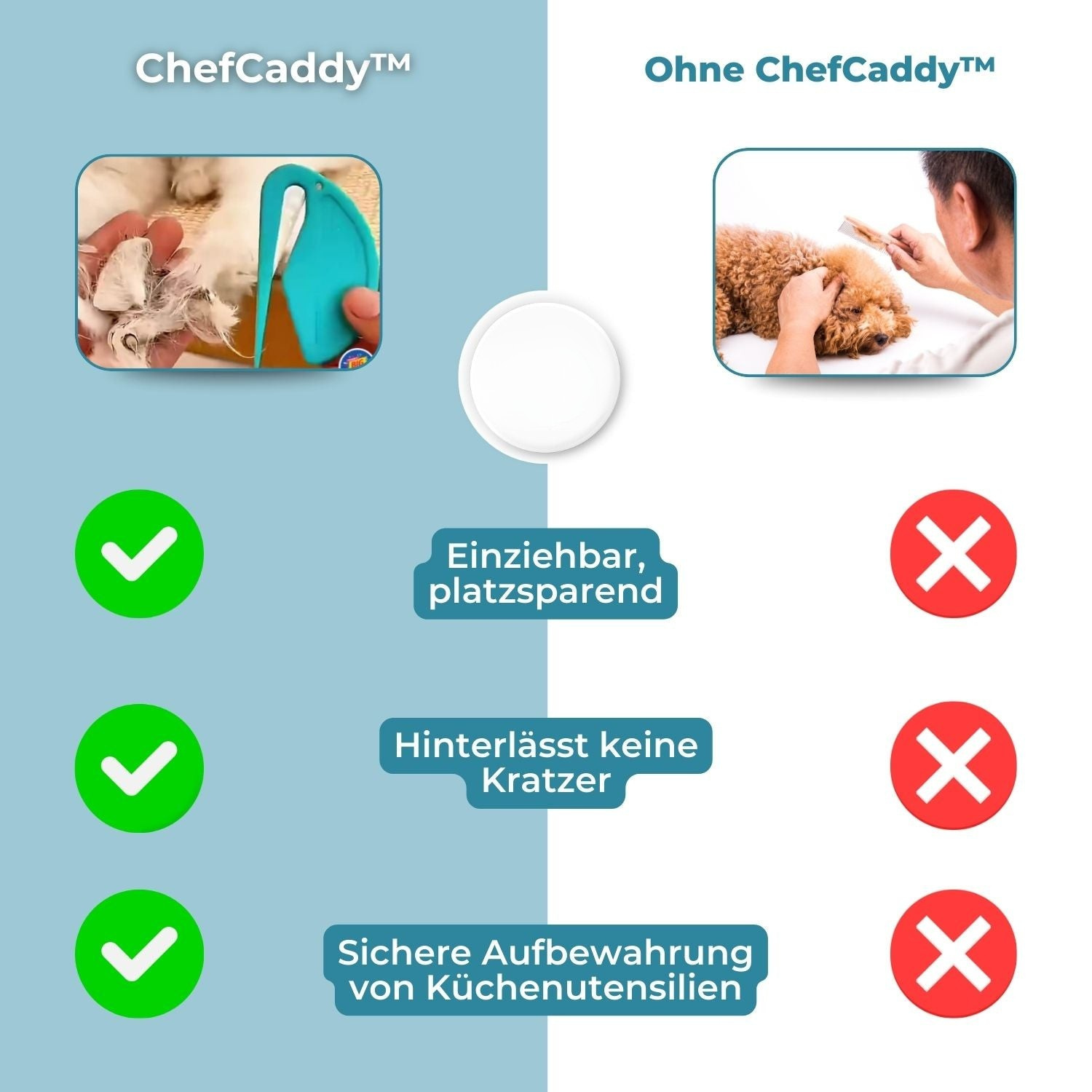 Carvallo - Håll dina köksredskap inom räckhåll