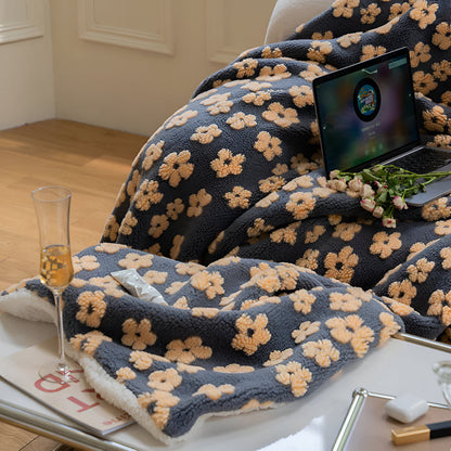 Naturens Vildblomma Lycka Filt