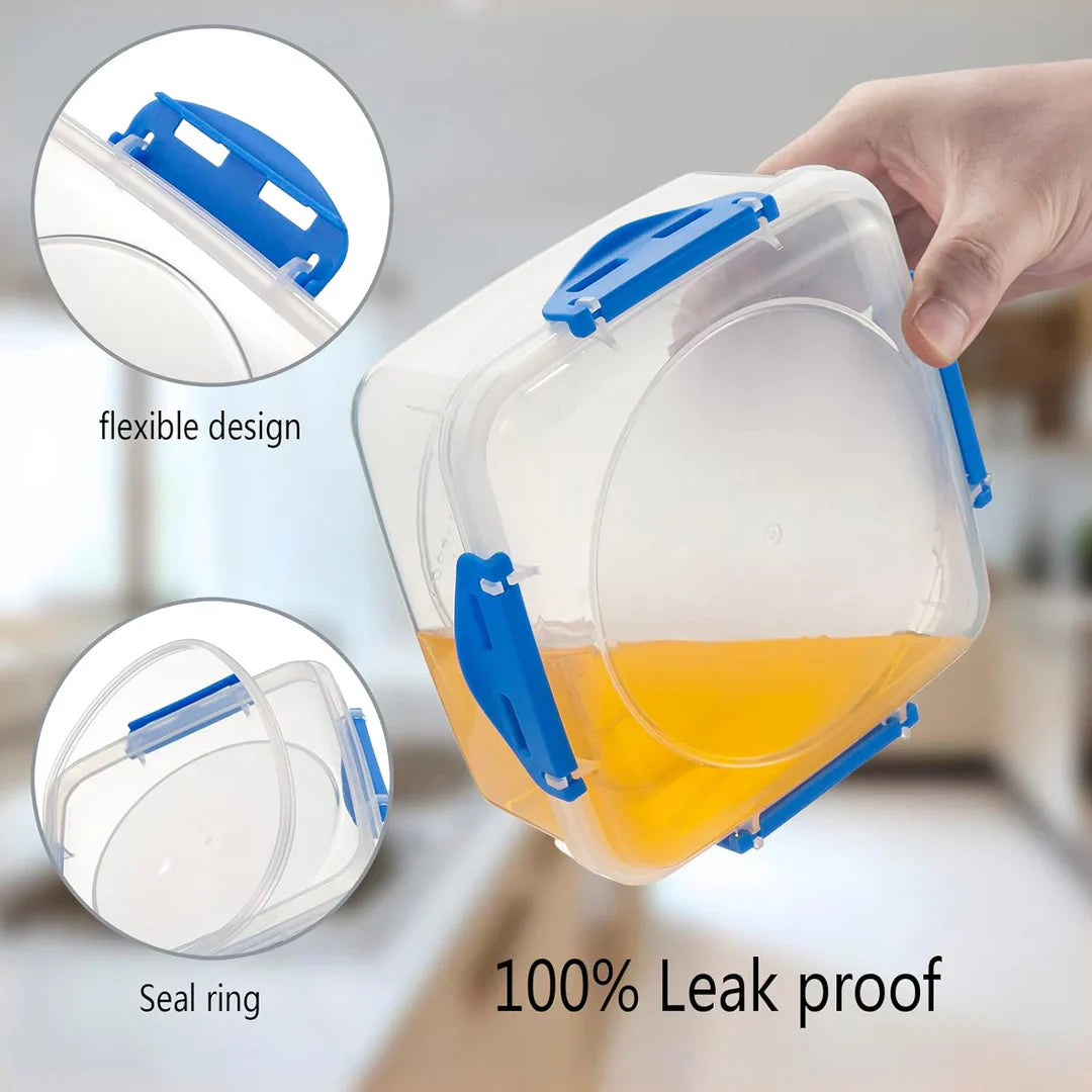 Utspillningssäkra lunchlådor (4-pack)