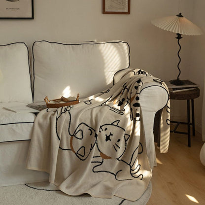 Purrsoft Bomull Napptäcke