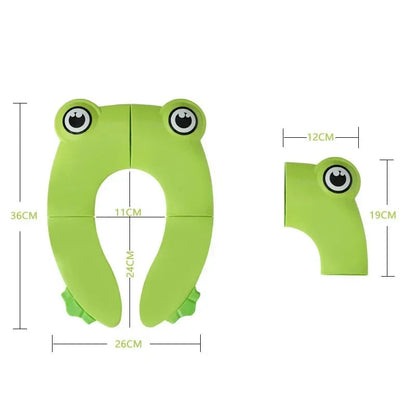 Hopfällbar toalettstol för potträning