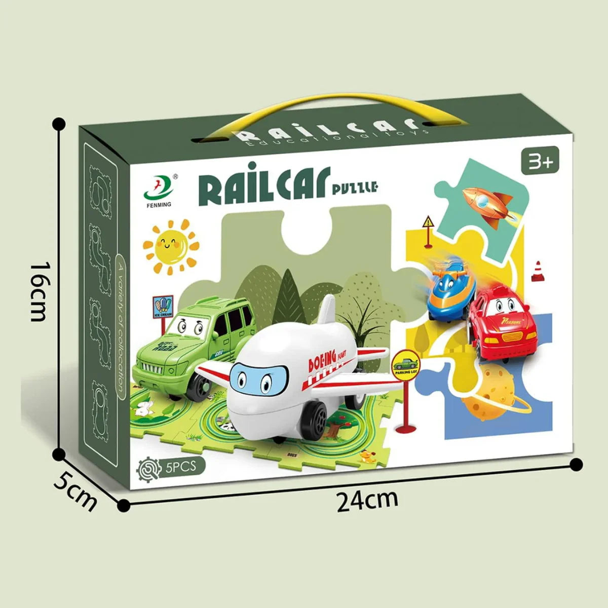 Bygg &amp; Racetrack – Skapa, Spela &amp; Utforska!