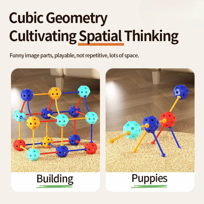 ShapeLink Geometriska Byggpärlor
