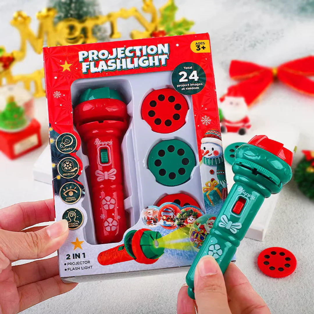 Magisk Nattprojektor Ficklampa