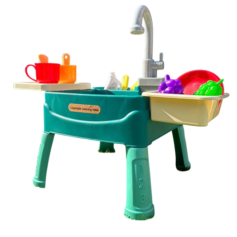 Carvallo – Interaktiv Leksakslåda med Funktionerande Kran för Barn