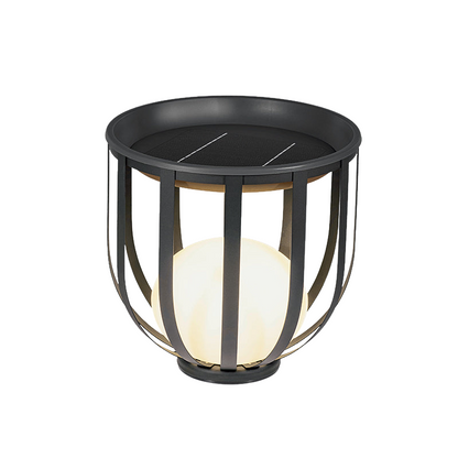 Solcellsdriven trädgårdslampa – Elegant vattentät design