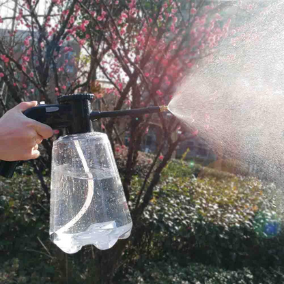 Automatiskt Elektriskt Tryckspray för Trädgård och Växtvård med Justerbart Spruthuvud