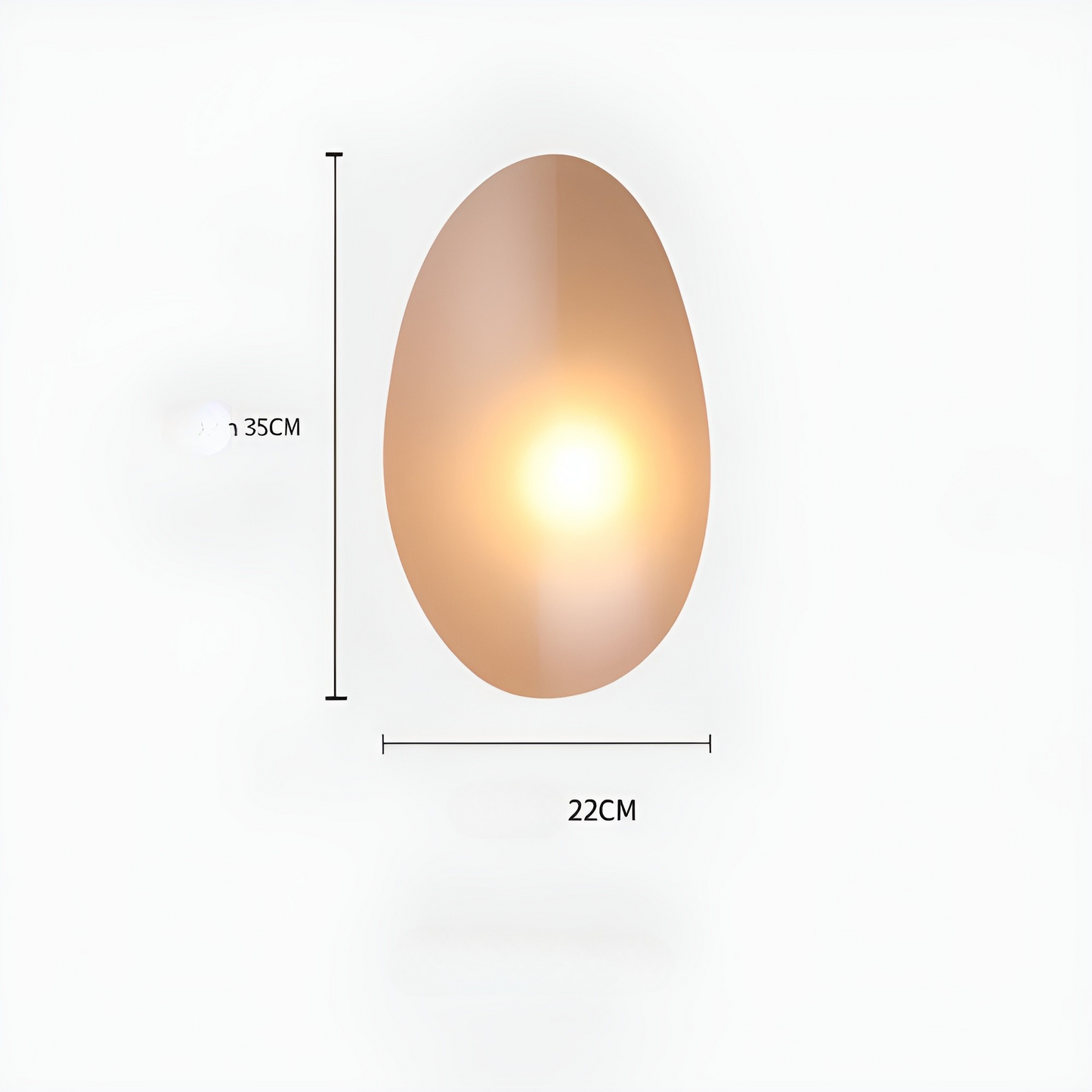 LED Vägglampa i Kieselstein Design – Dekorativ nordisk design för vardagsrum och hall