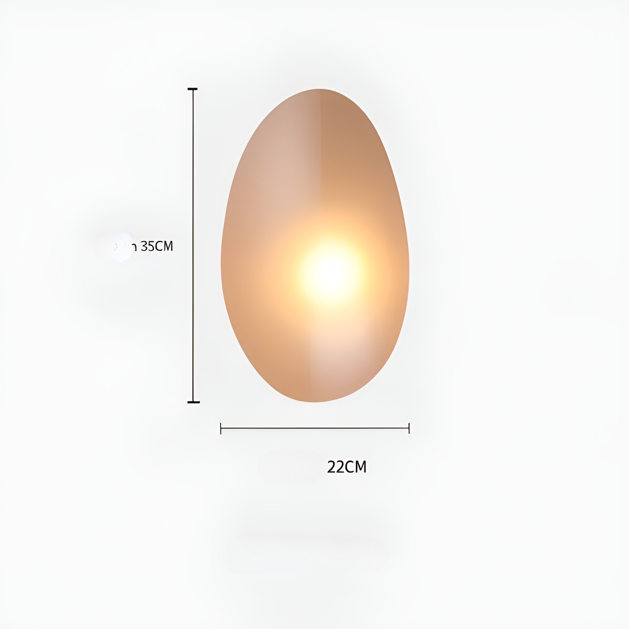 LED Vägglampa i Kieselstein Design – Dekorativ nordisk design för vardagsrum och hall