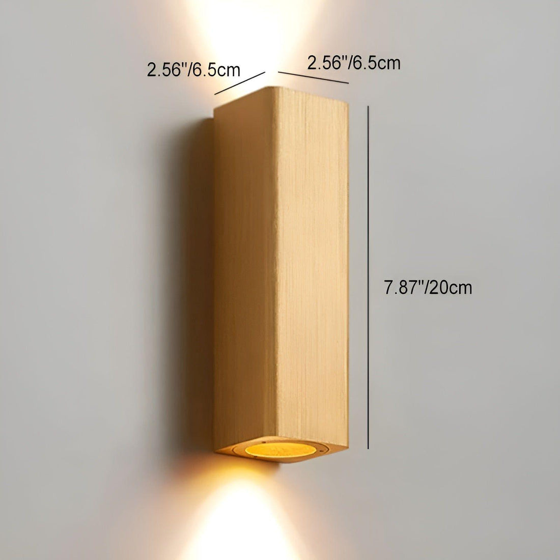 Aisle Light – Nordisk Minimalistisk Rektangulär LED Vägglampa