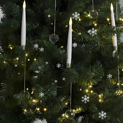 Julgransbelysning med fladdrande LED-ljus