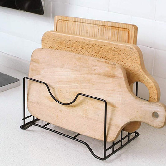 Praktisk Stapel Tallrik & Lock Hållare