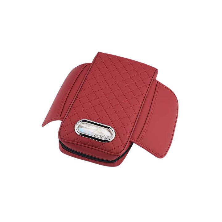 Carvallo - Bil-armstödsbox med näsdukshållare