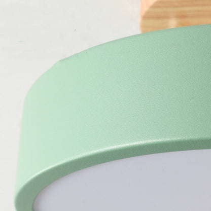 Skandinavisk Stil Rund LED Semi-Inbyggd Taklampa