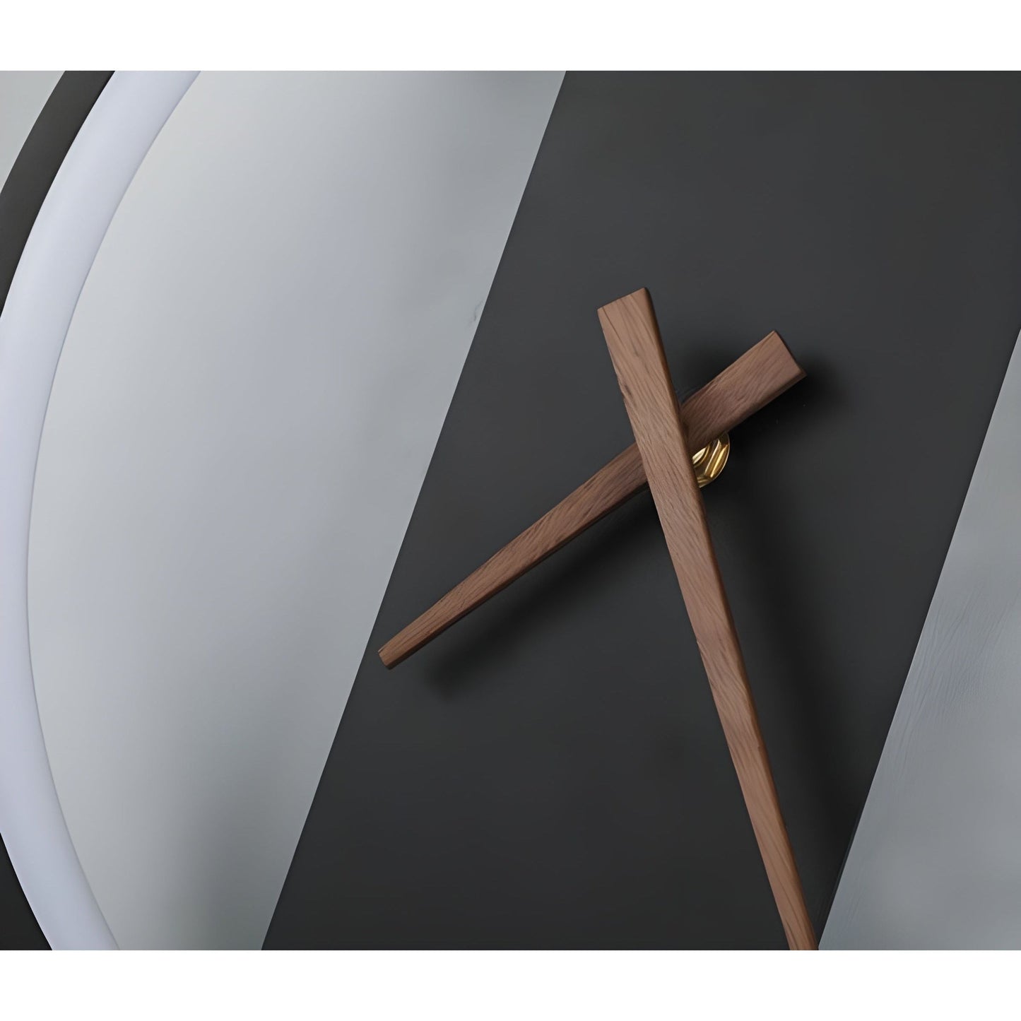 TimeLight - Modern justerbar LED-vägglampa i klockform