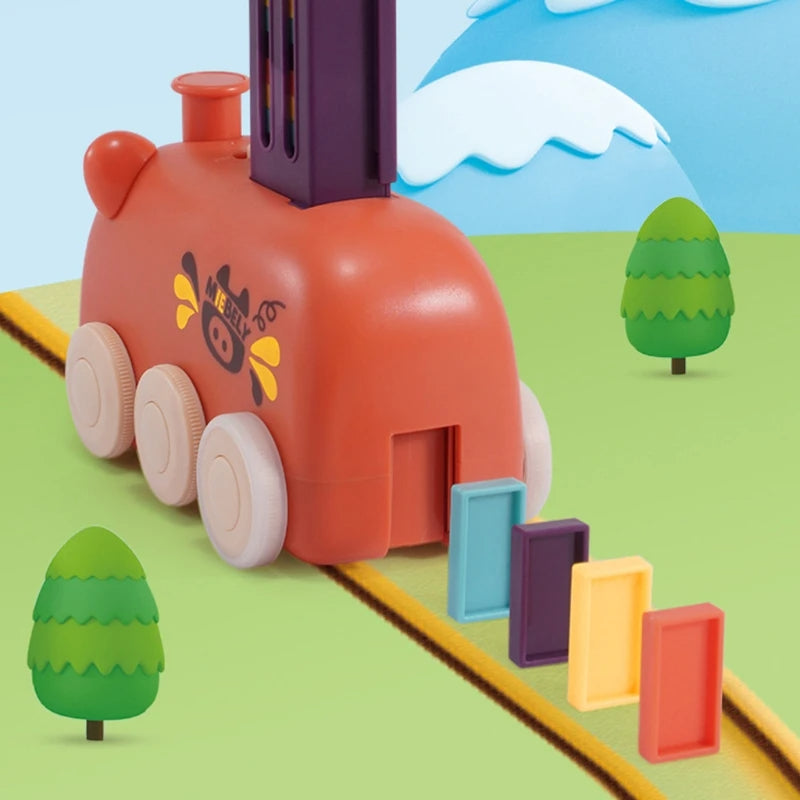 Domino Roligt Djur Bil