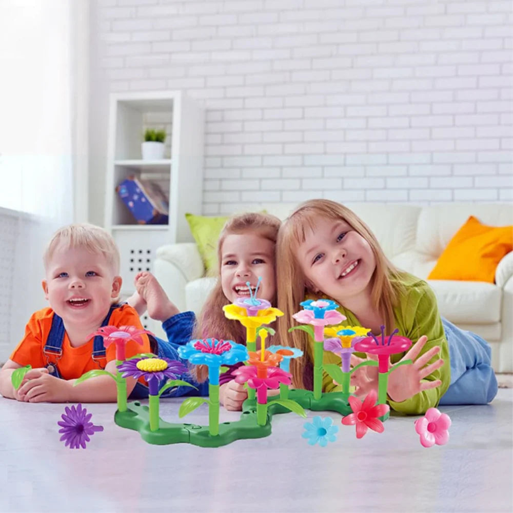 Blomsterträdgård – Främja Kreativitet – Blomster Byggblock