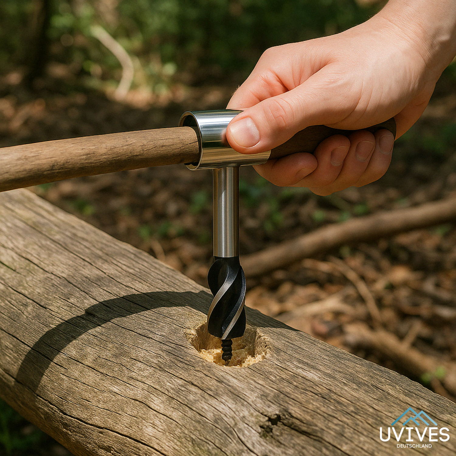 DrillMate™ - din ultimata överlevnadsborrare för utomhusbruk