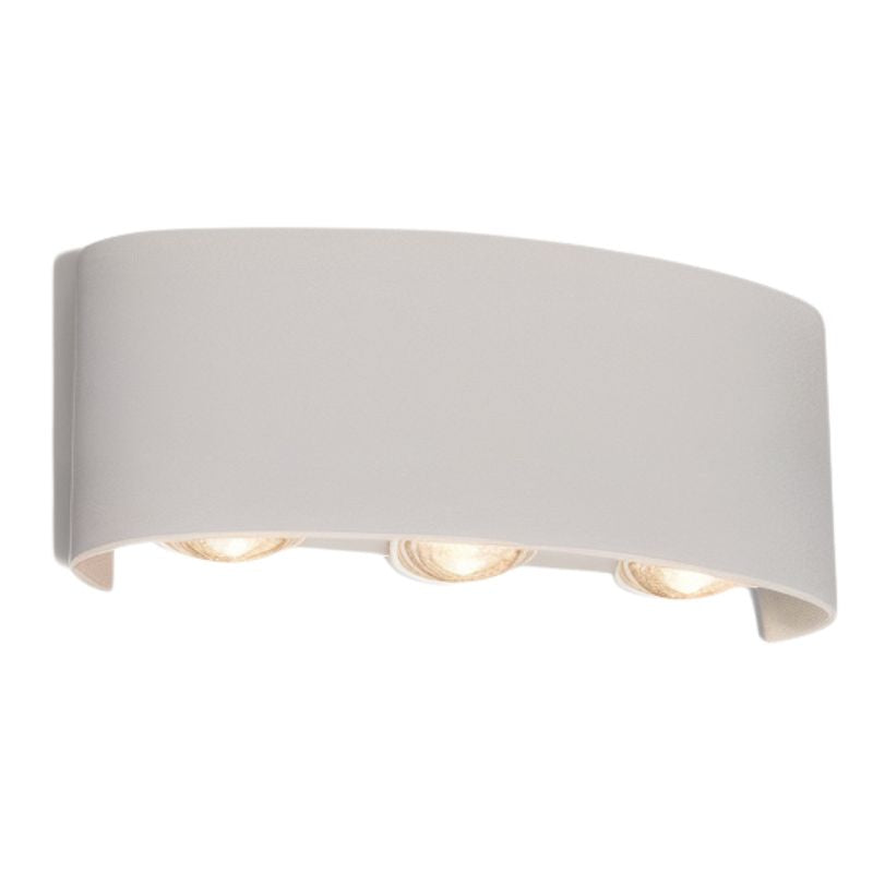 Carvallo Vägglampa | LED Utomhusbelysning IP65 | Modern & Väderbeständig | 25 cm Höjd